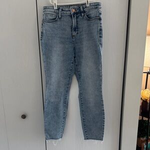 LC Lauren Conrad Light Blue Ankle Jeans